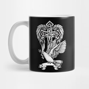 CROSS BIRD DESIGN SHIRT Mug